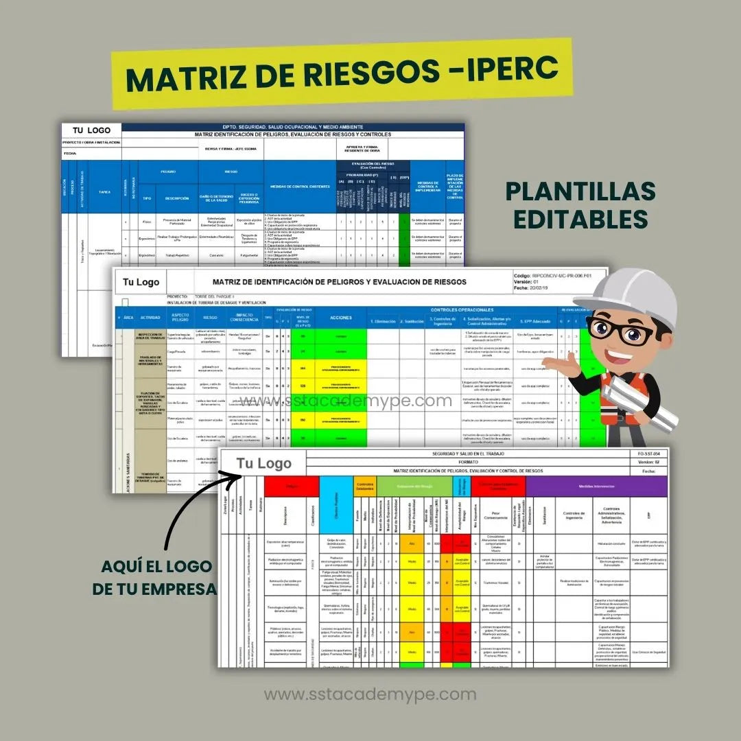 +7000 Formatos editables de SSOMA